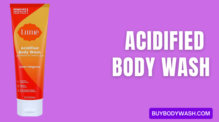 Acidified Body Wash