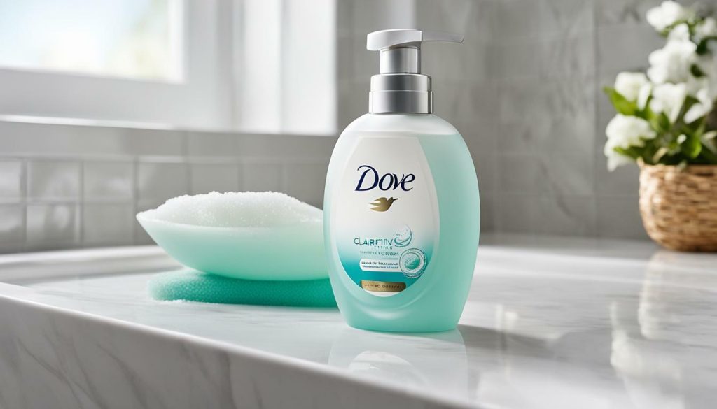 Clarifying Dove Body Wash for Oily Skin