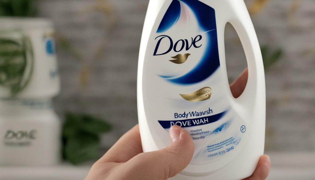 Dove Body Wash Bottles