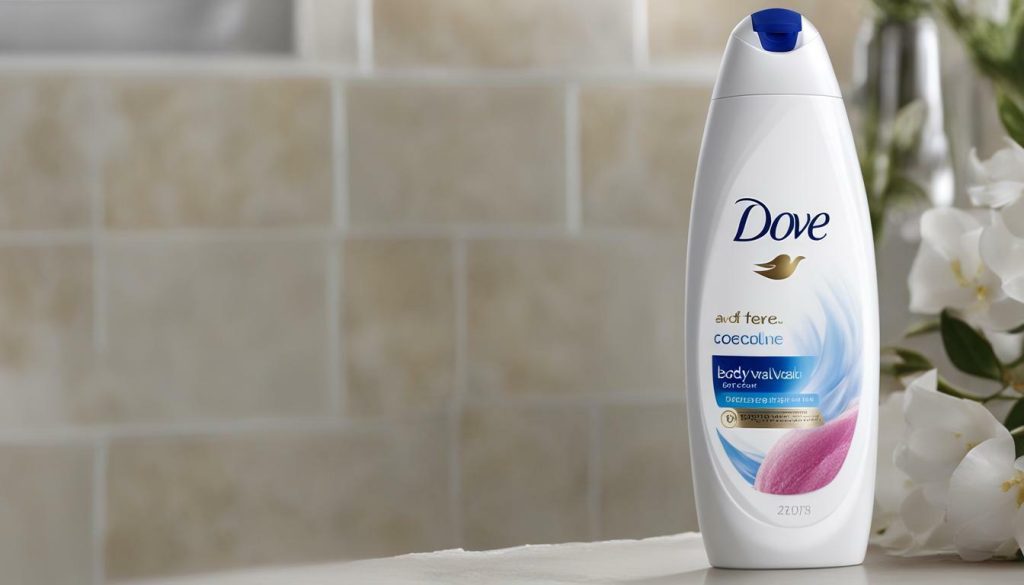 Dove body wash