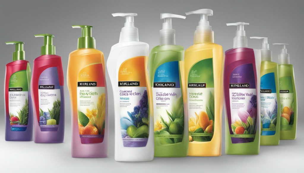 Kirkland Body Wash Packaging