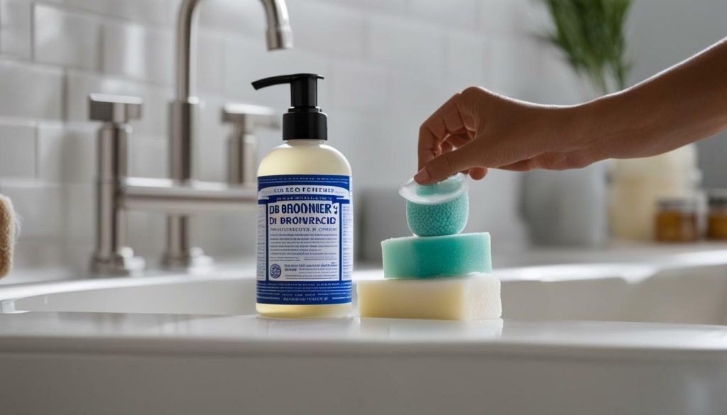 Mixing and storing body wash