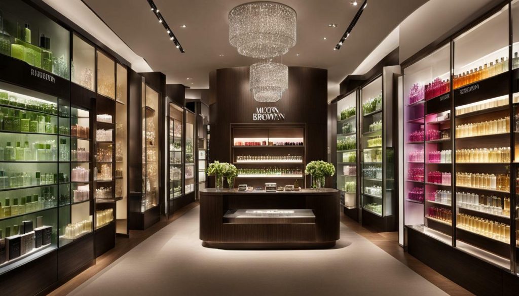 Molton Brown at fragrance boutiques