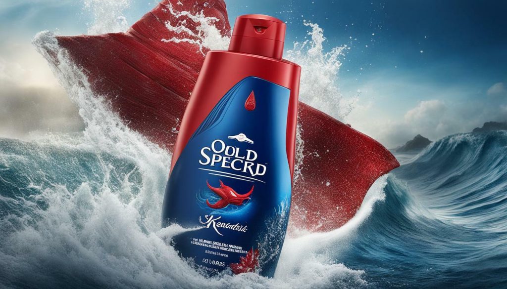 Old Spice Krakengärd body wash - sea-inspired fragrance