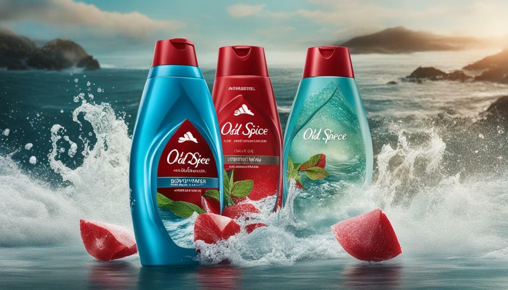 Old Spice body wash