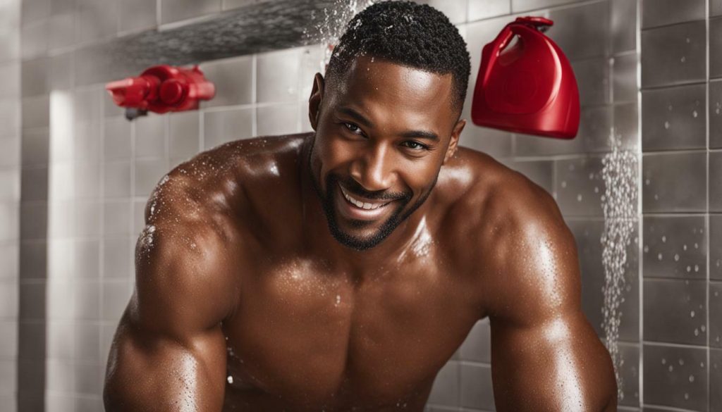 Old Spice body wash for oily skin