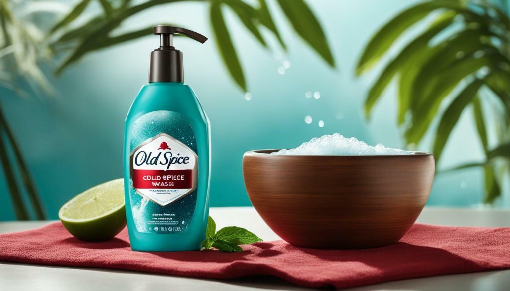 Old Spice body wash for sensitive skin