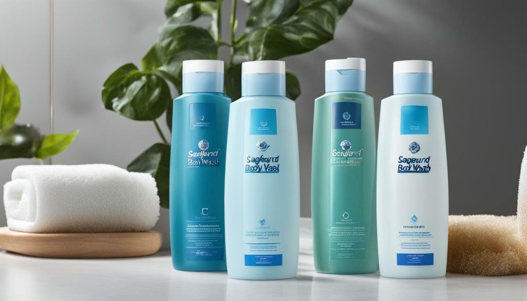 Online retailers Safeguard body wash