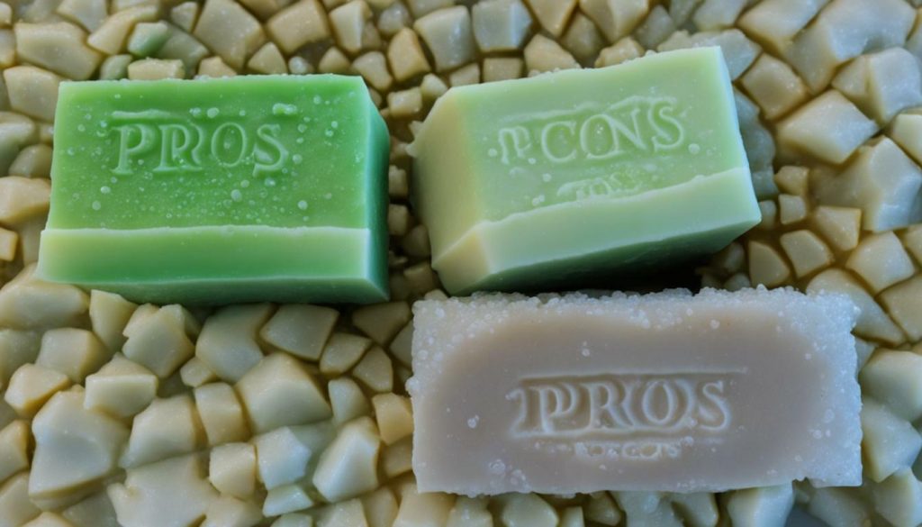 bar soap pros and cons