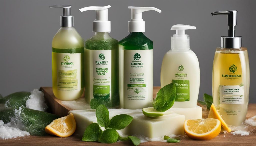 body wash environmental impact and hand soap sustainability