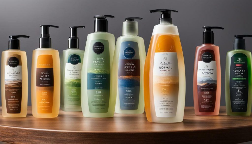 body wash gel for different skin types