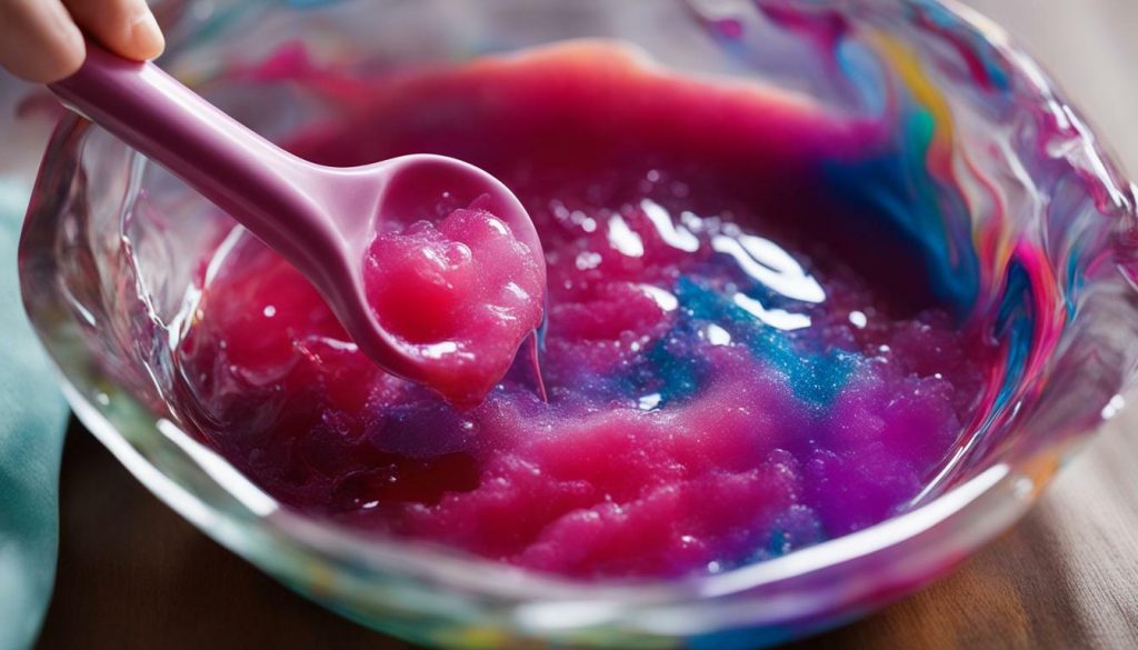 body wash slime recipe