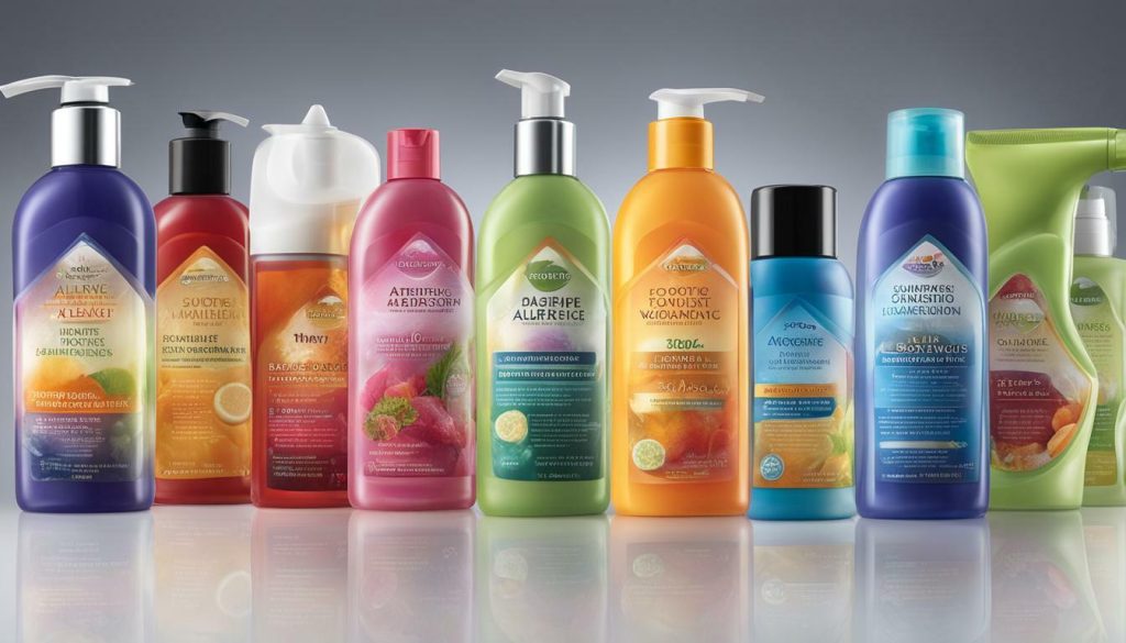 causes of body wash allergy