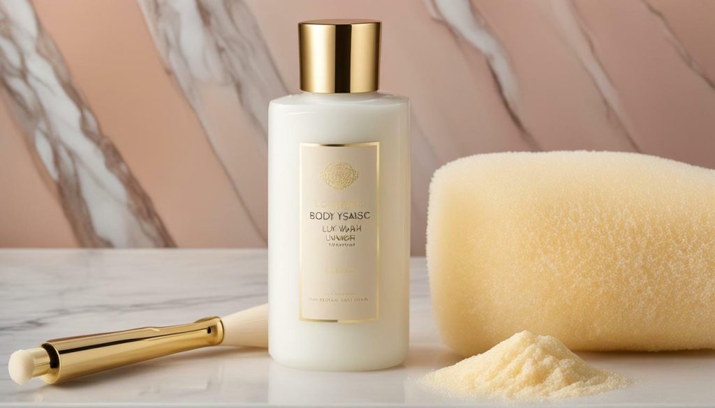 cream body wash