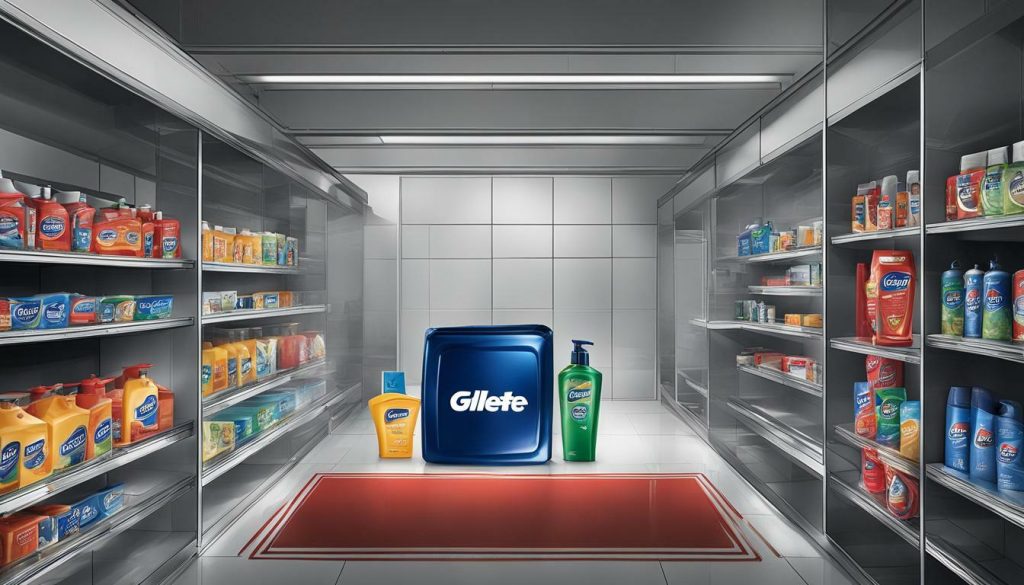 discontinued Gillette body wash