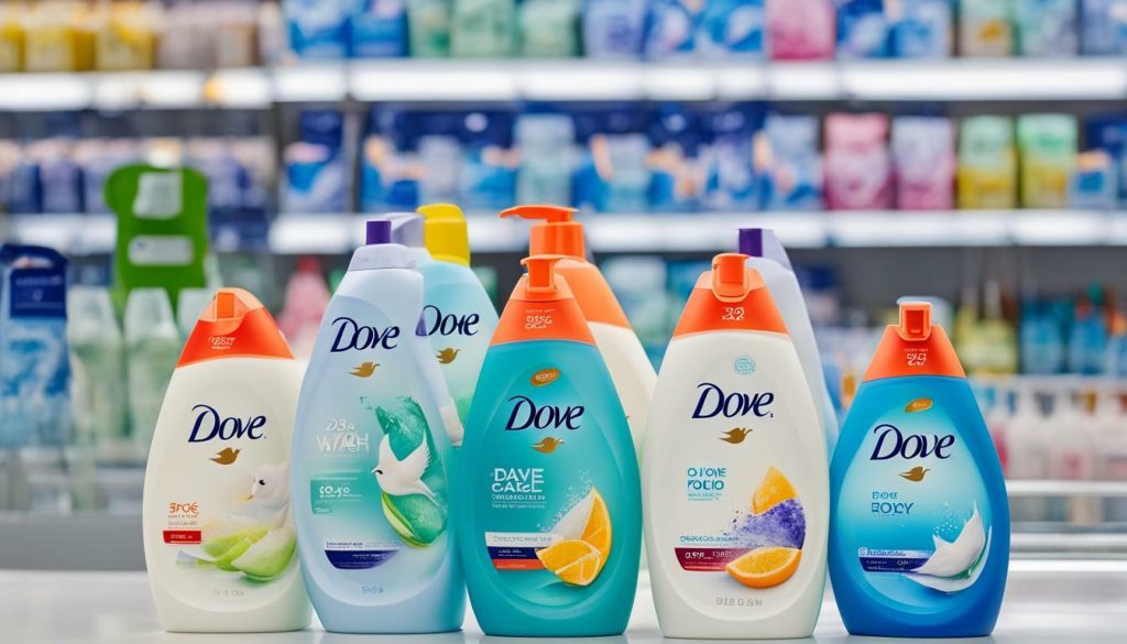 discounted Dove body wash prices