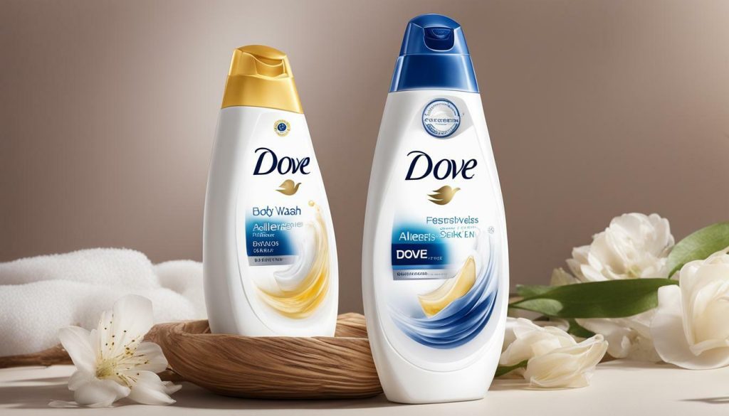 dove body wash allergens