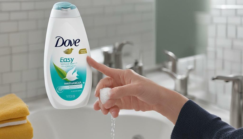 easier opening dove body wash bottles