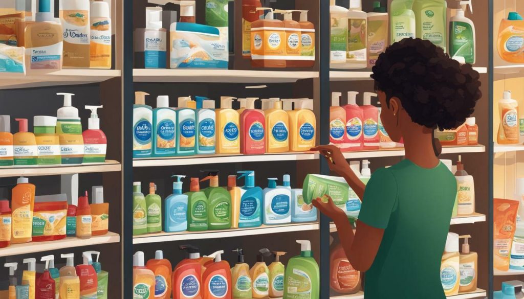 factors to consider when choosing a no-rinse body wash