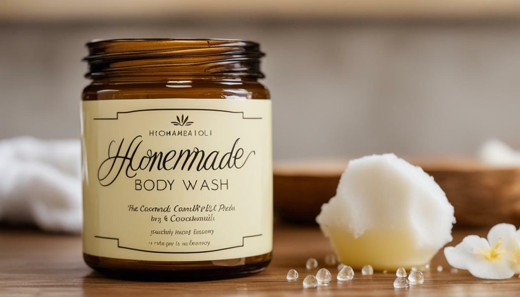 homemade body wash