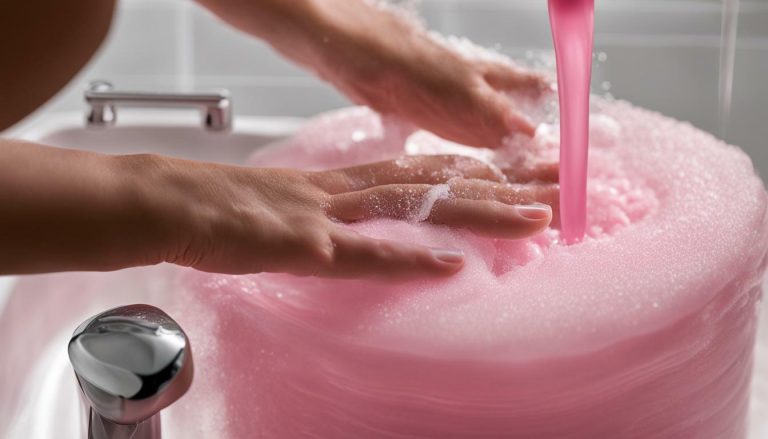 how to make foaming body wash