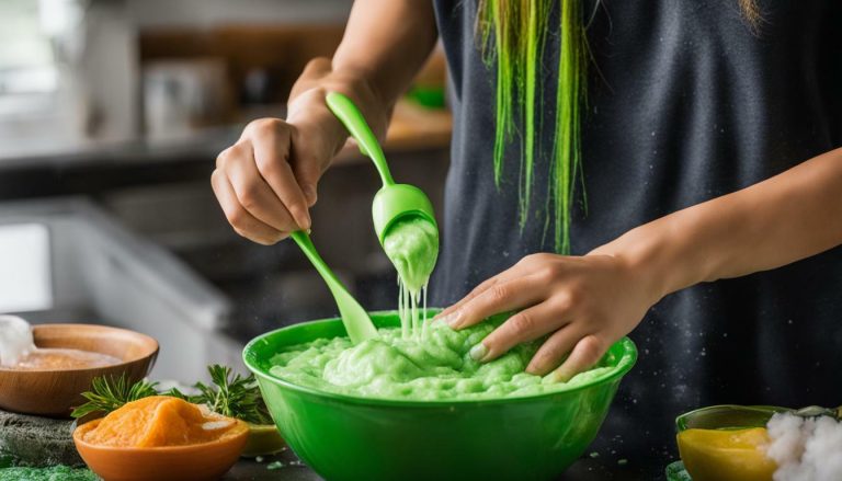 how to make slime with just body wash