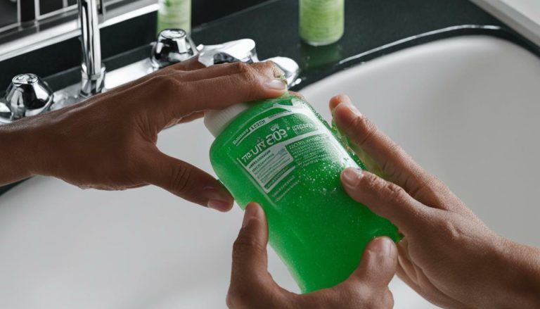 how to open renpure body wash