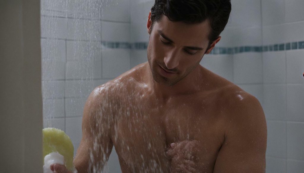 how to use and store men's body wash