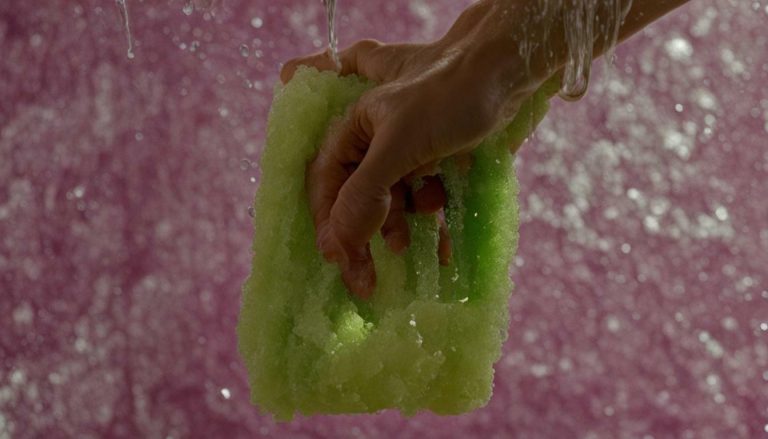 how to use body wash with loofah