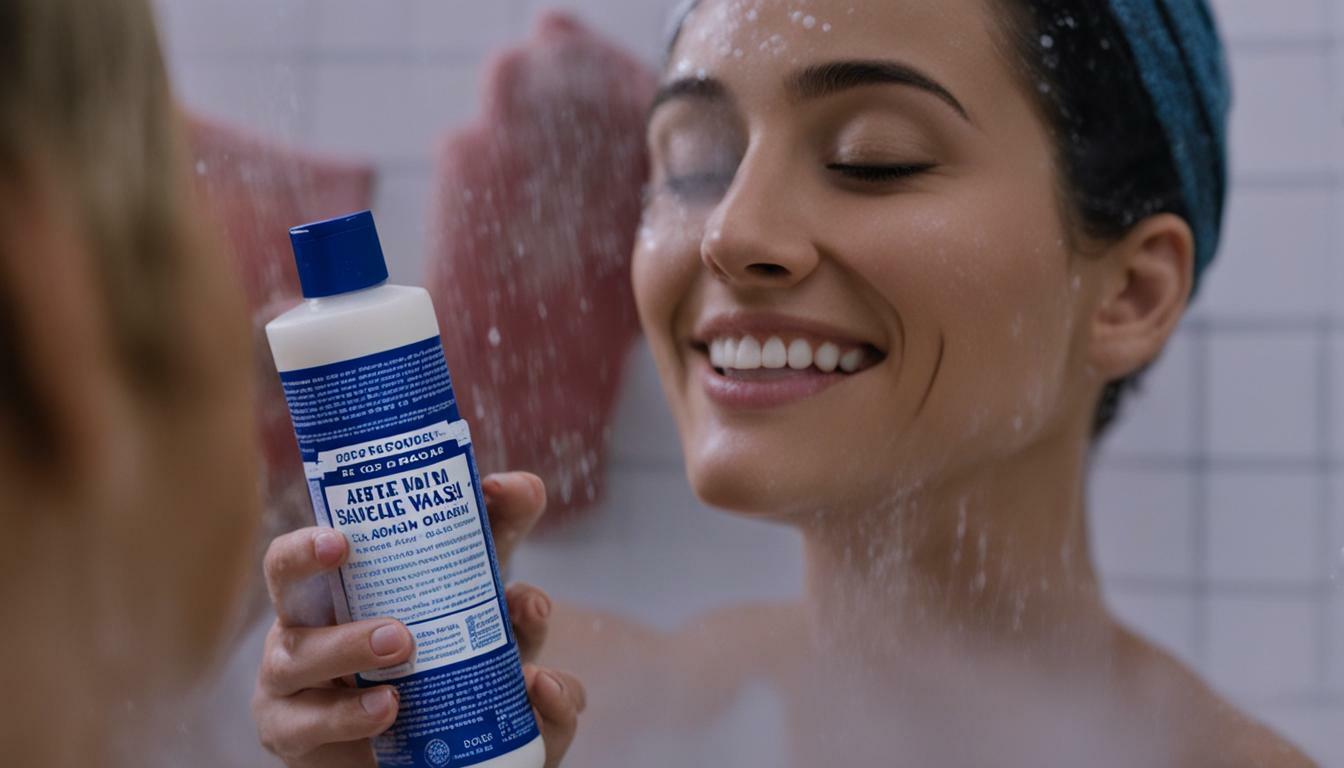 how to use dr bronner's as body wash