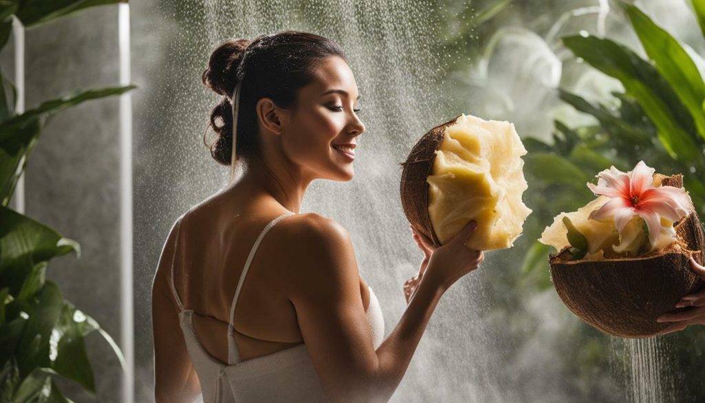 maximizing moisture with body wash