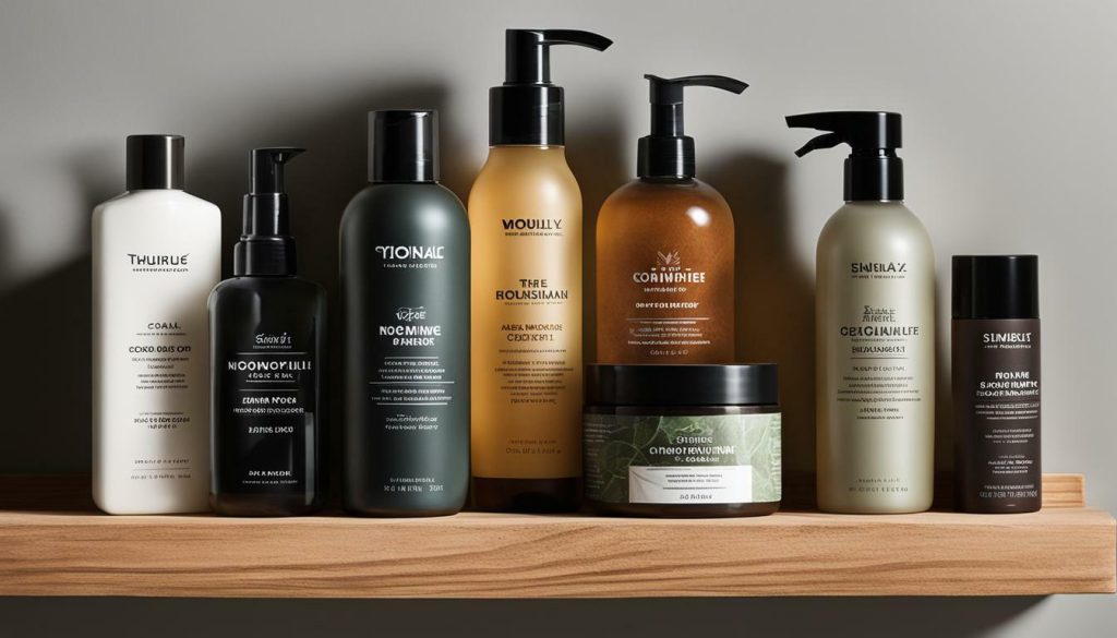 men's grooming products