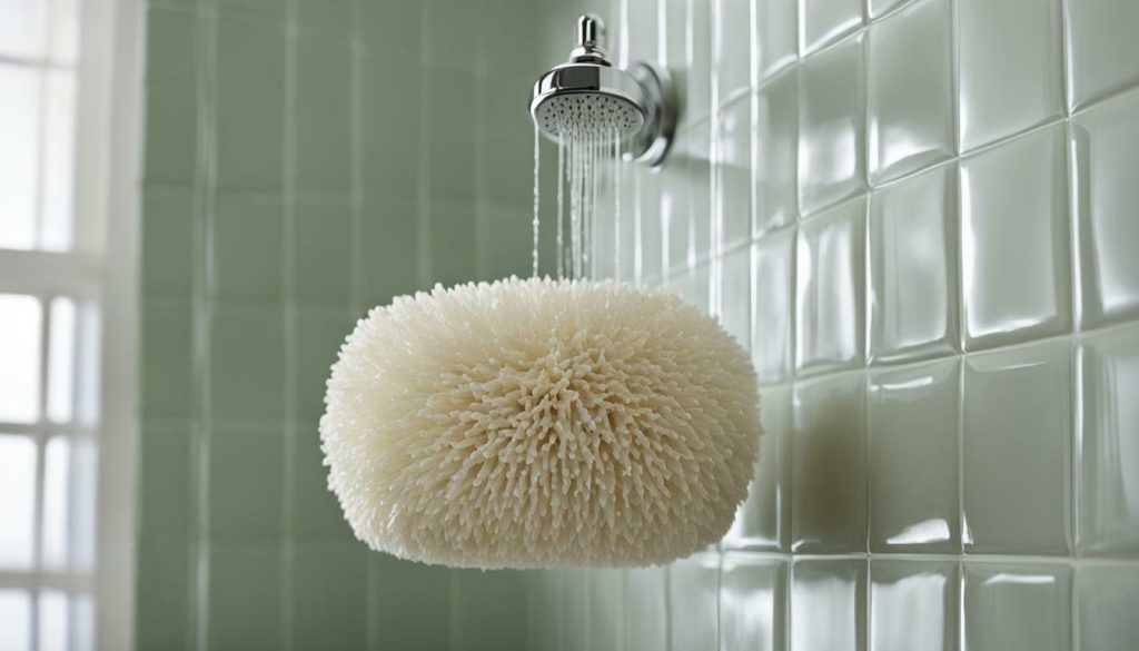 shower pouf