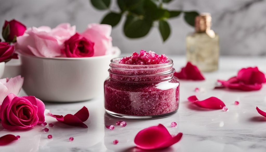 sugar scrub with body wash