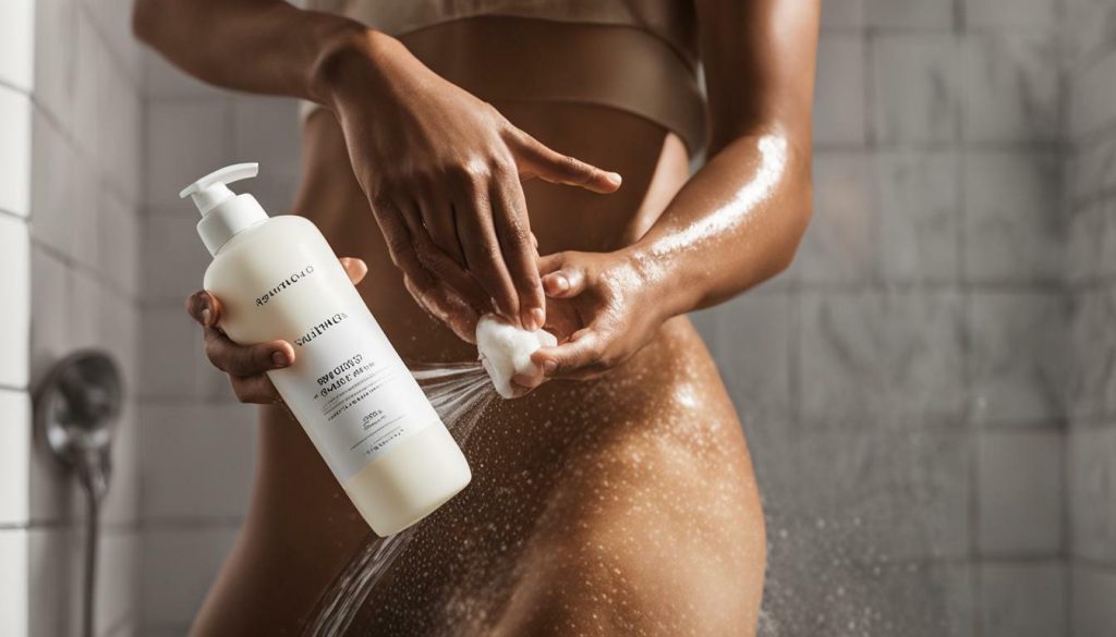 tips for using moisturizing body wash