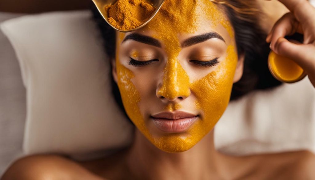 turmeric face mask