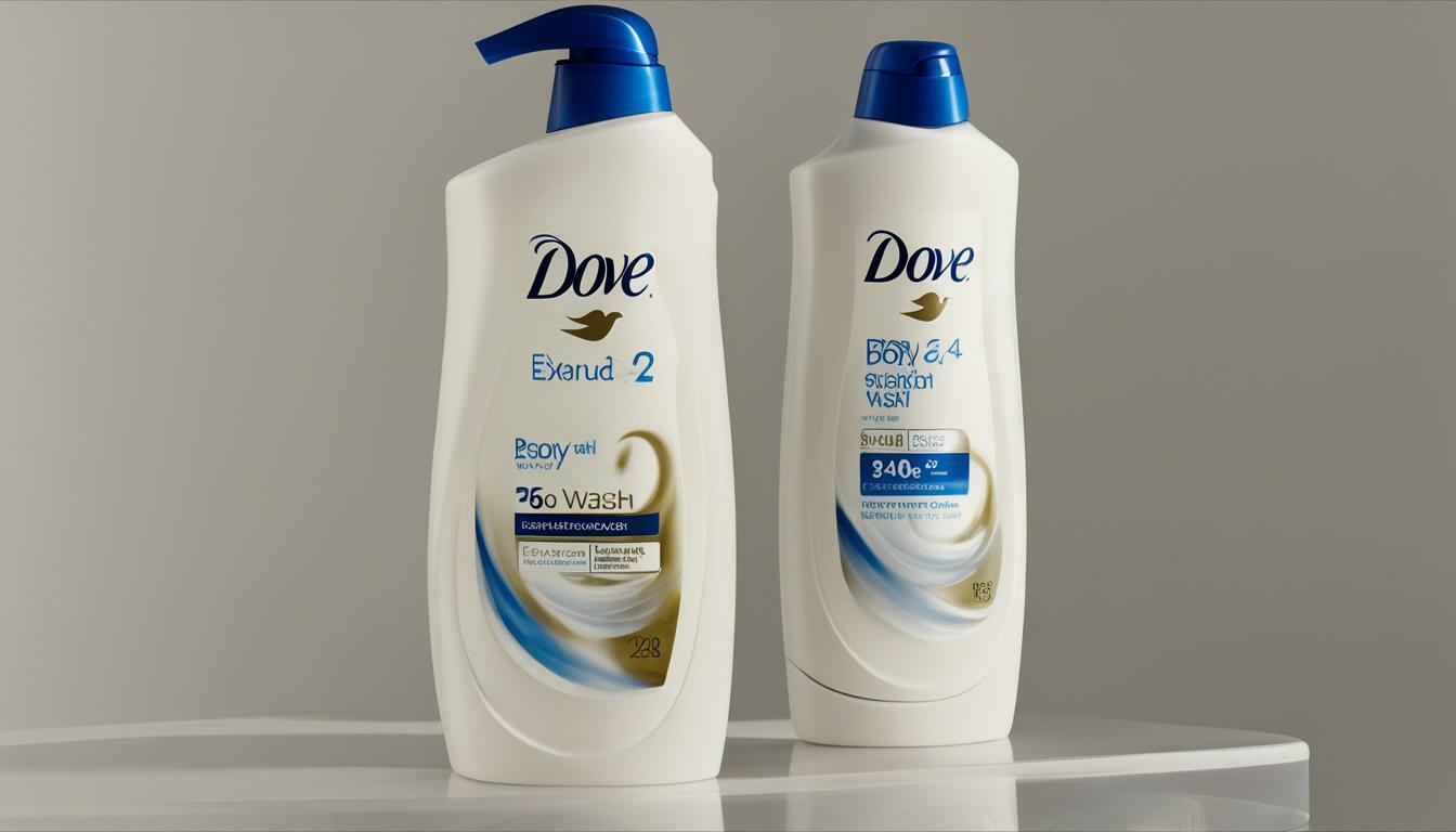 where is the expiration date on dove body wash