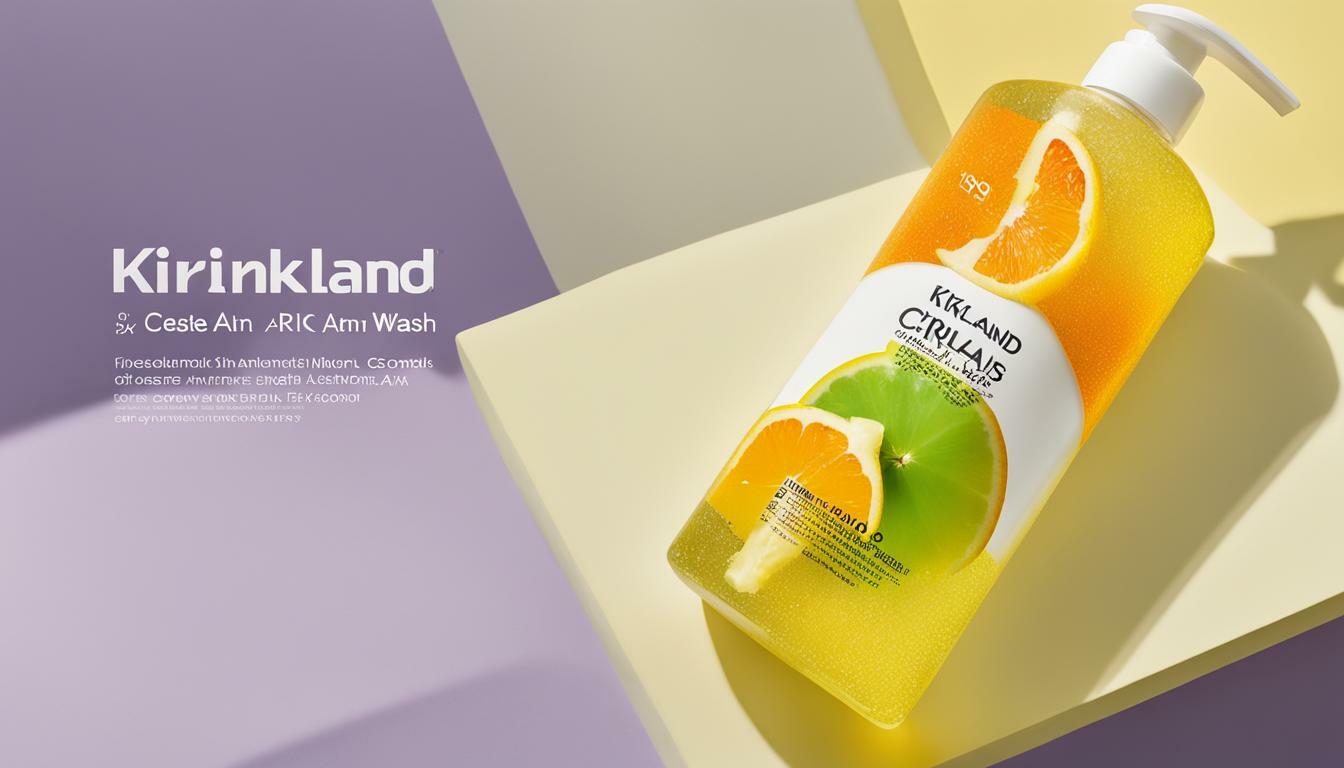 who makes kirkland citrus body wash